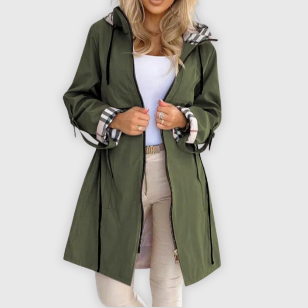 Imogen | Waterproof Zip Coat