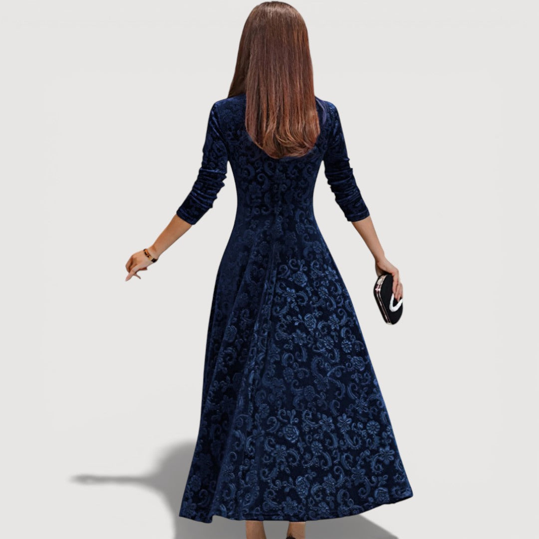 Julia™ | Elegant Velvet Dress