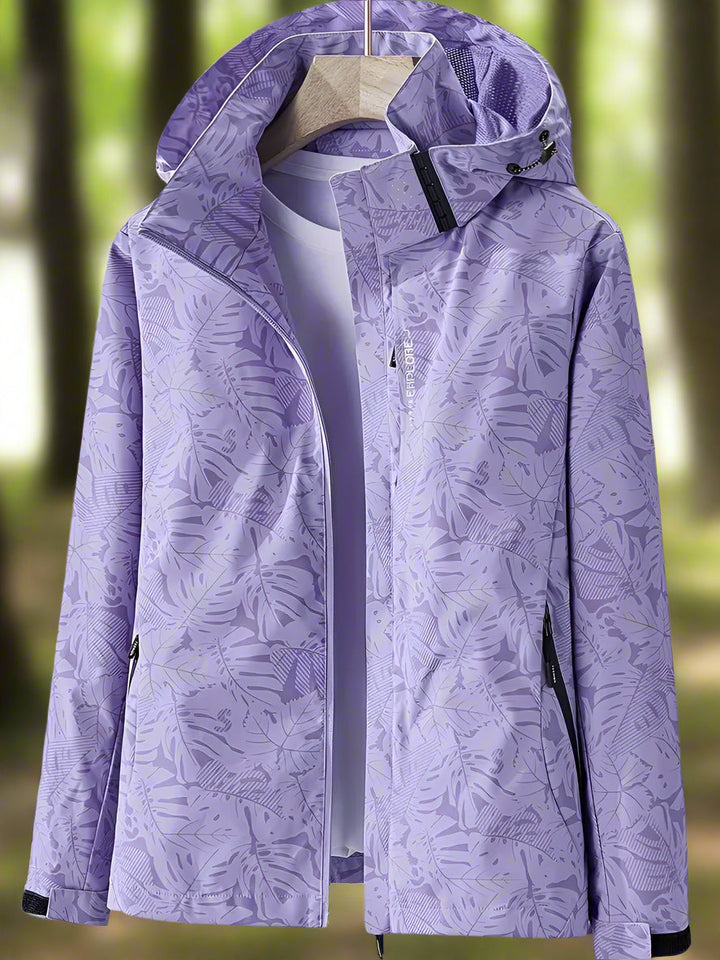 Tauriel | Leaf Print Windbreaker