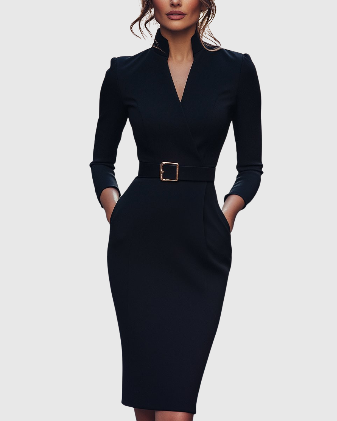 Rosabel™ | REFINED MIDI DRESS