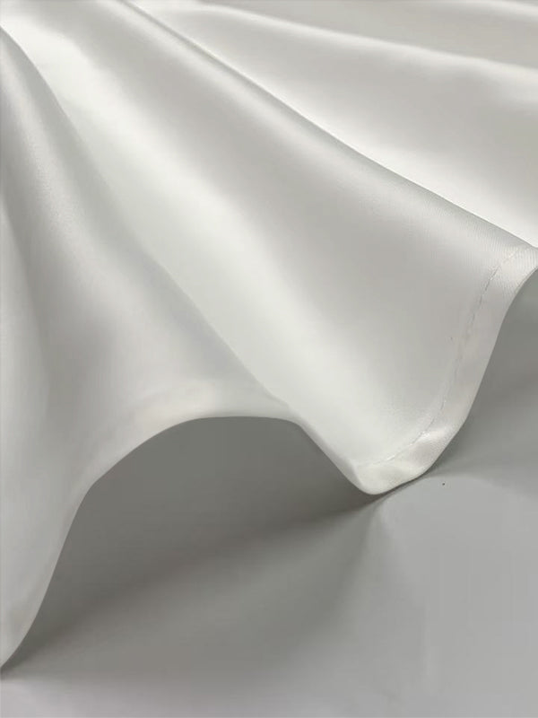 Loose Sleeveless Pockets Solid Color Split-Joint Round-Neck Maxi Dresses