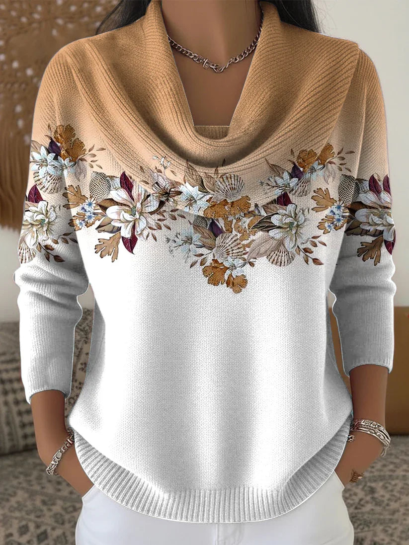 Emily™ | Floral Long-Sleeve Tee