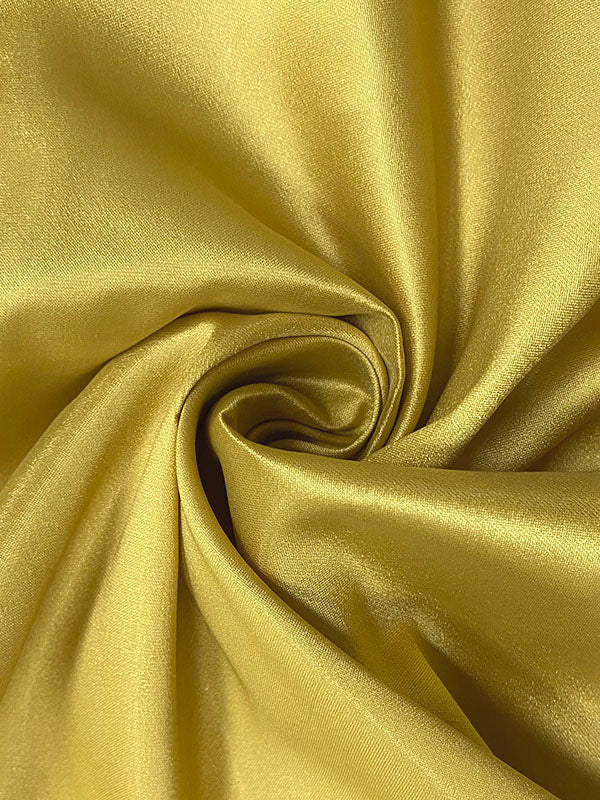 Solid Color A-Line Maxi Dress with Loose Pleats and Tiered Round Neck Design