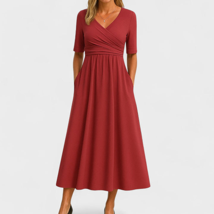 Ida | Elegant Midi Dress 