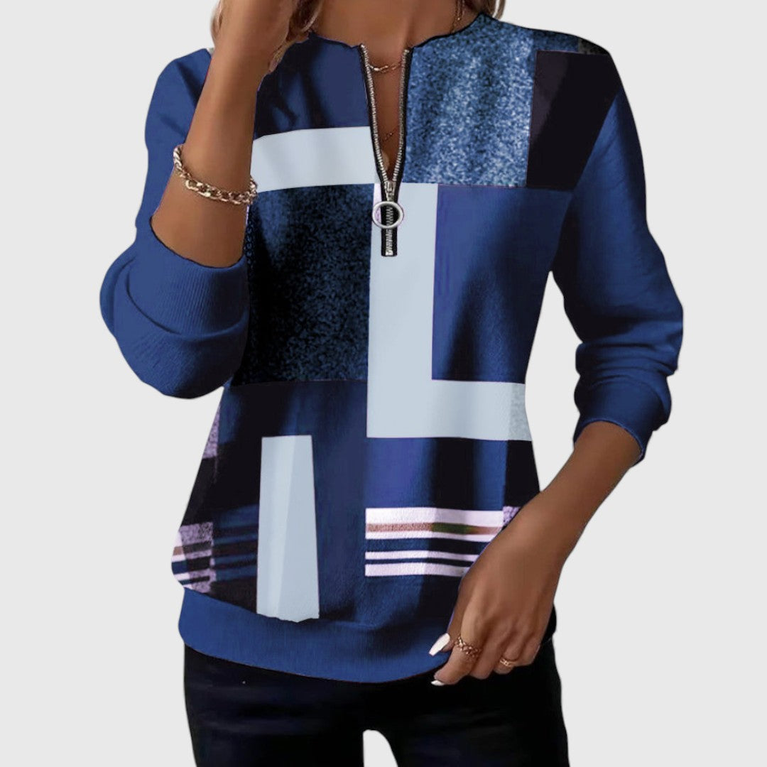 Layla - Relaxed Half-Zip Pullover