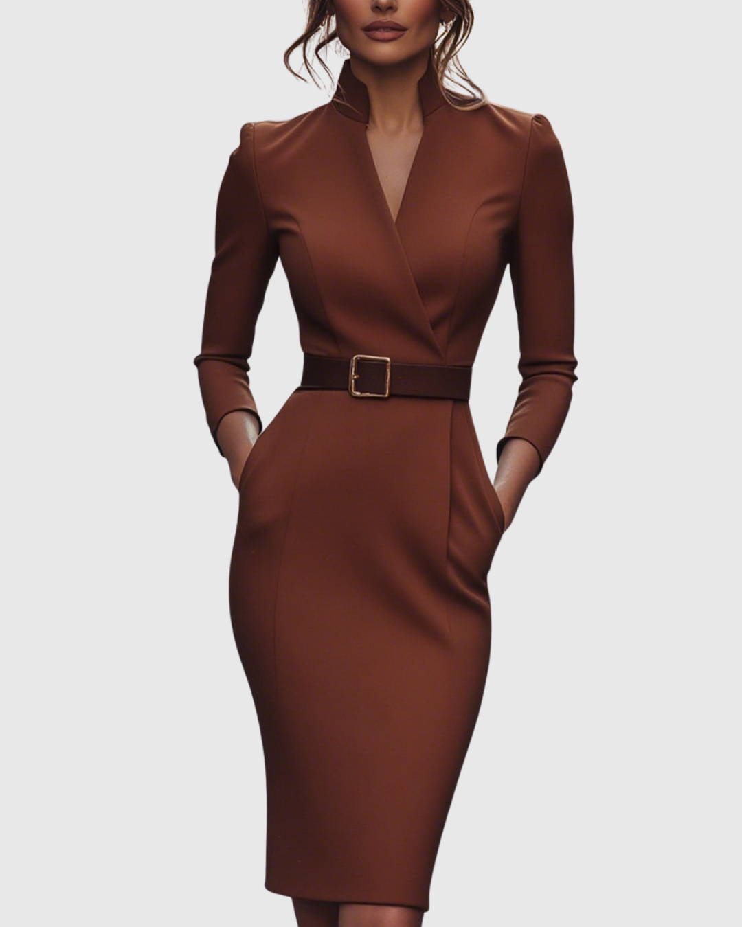 Rosabel™ | REFINED MIDI DRESS