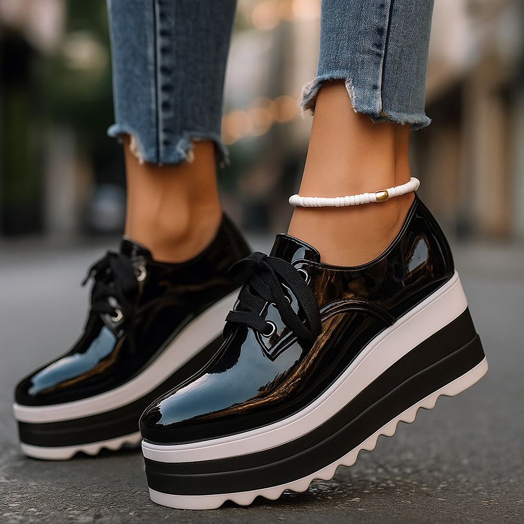 Verona Shiny Platform Shoes