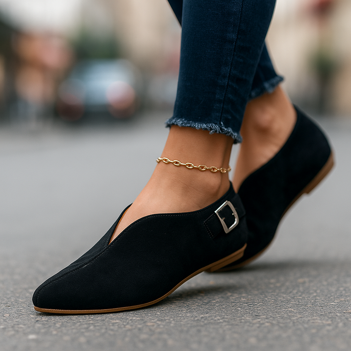 Marisol Buckled Loafers