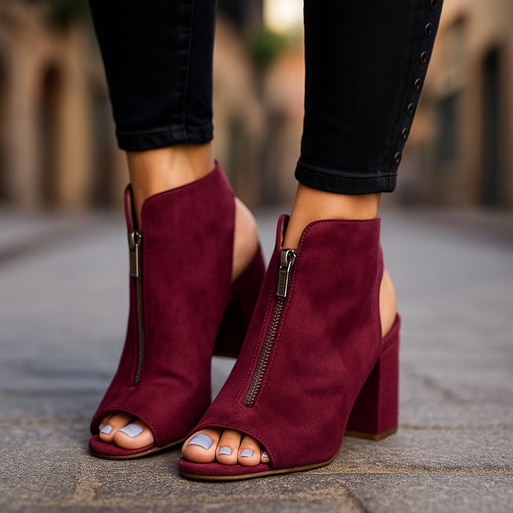 Marcelline Zippered Heels