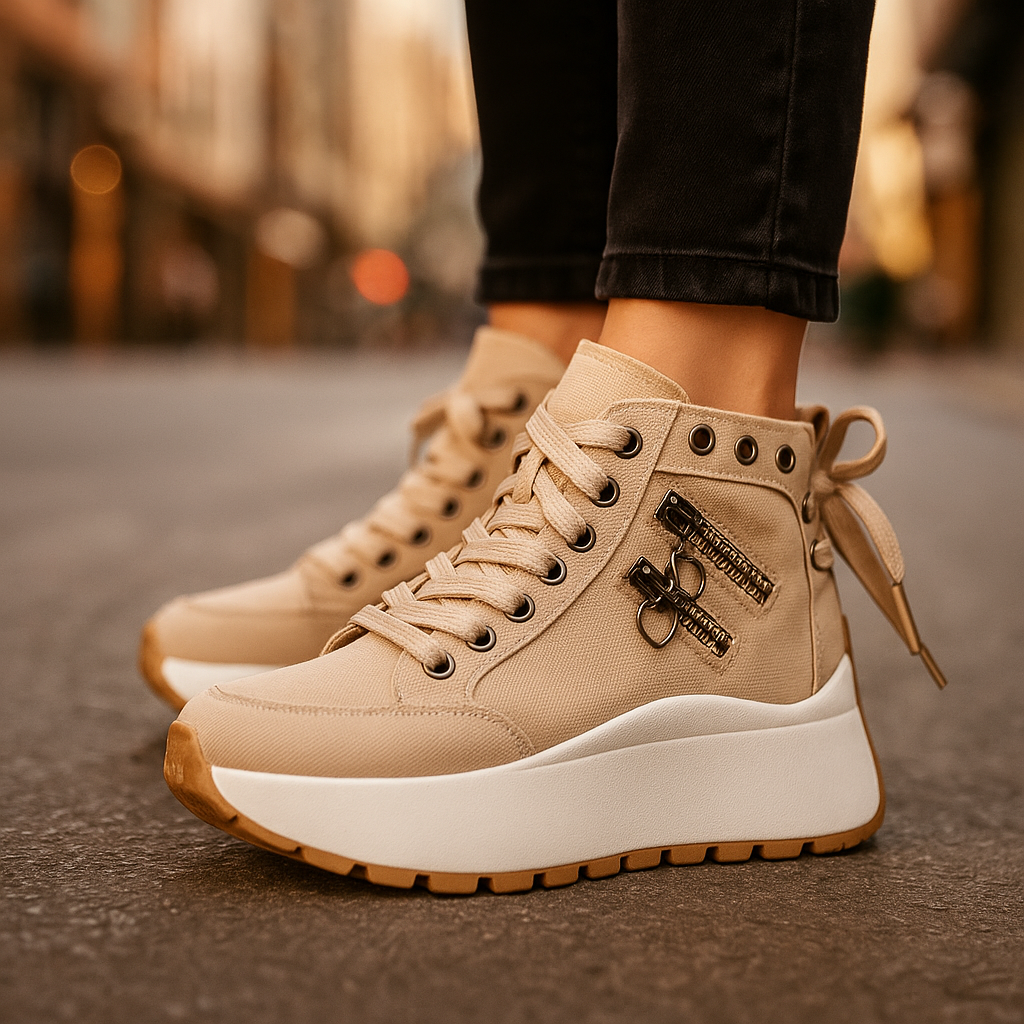 Arvane Premium High-Top Sneakers