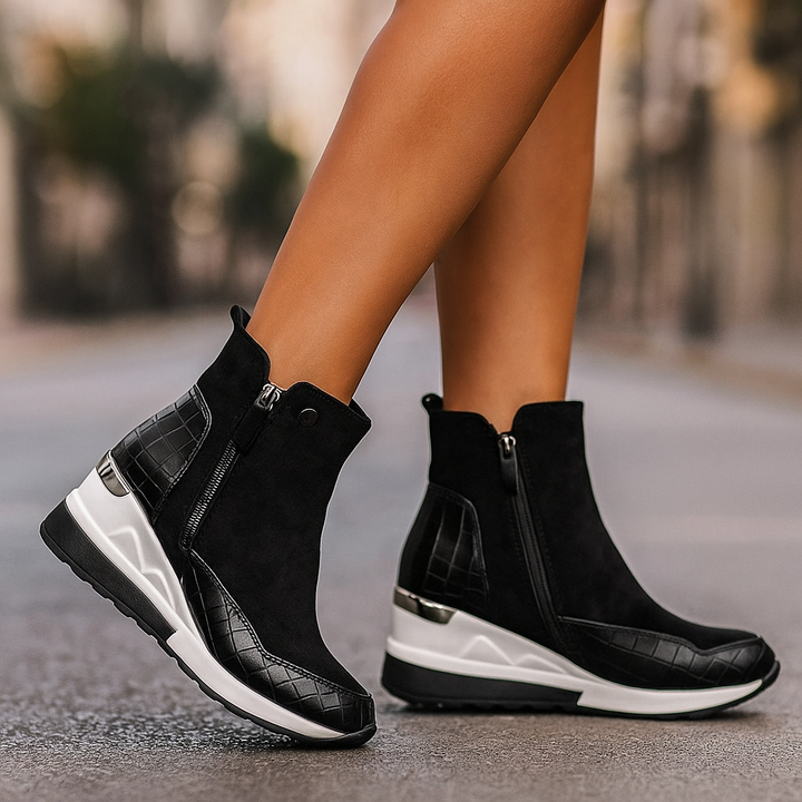 Arvani Mid-Top Sneakers