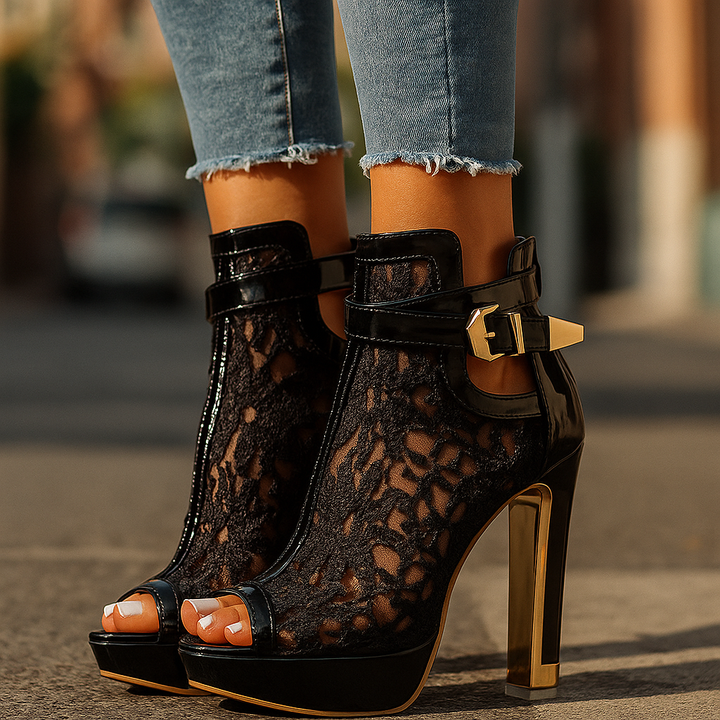 Valencia Elevated Platform Heels