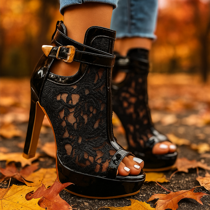 Valencia Elevated Platform Heels