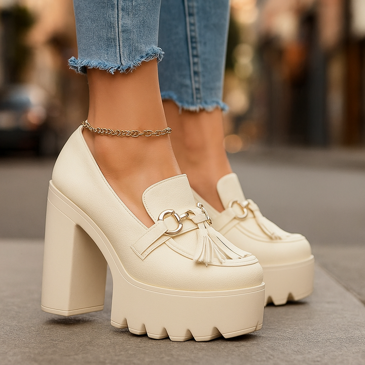 Mavina Elevated Platform Loafers