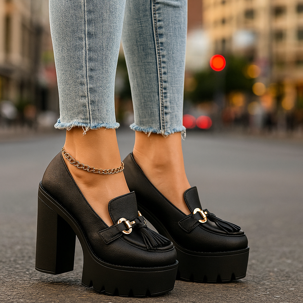 Mavina Elevated Platform Loafers