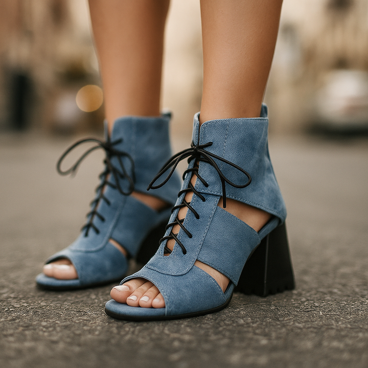 Lirienne Lace-Up High Heels
