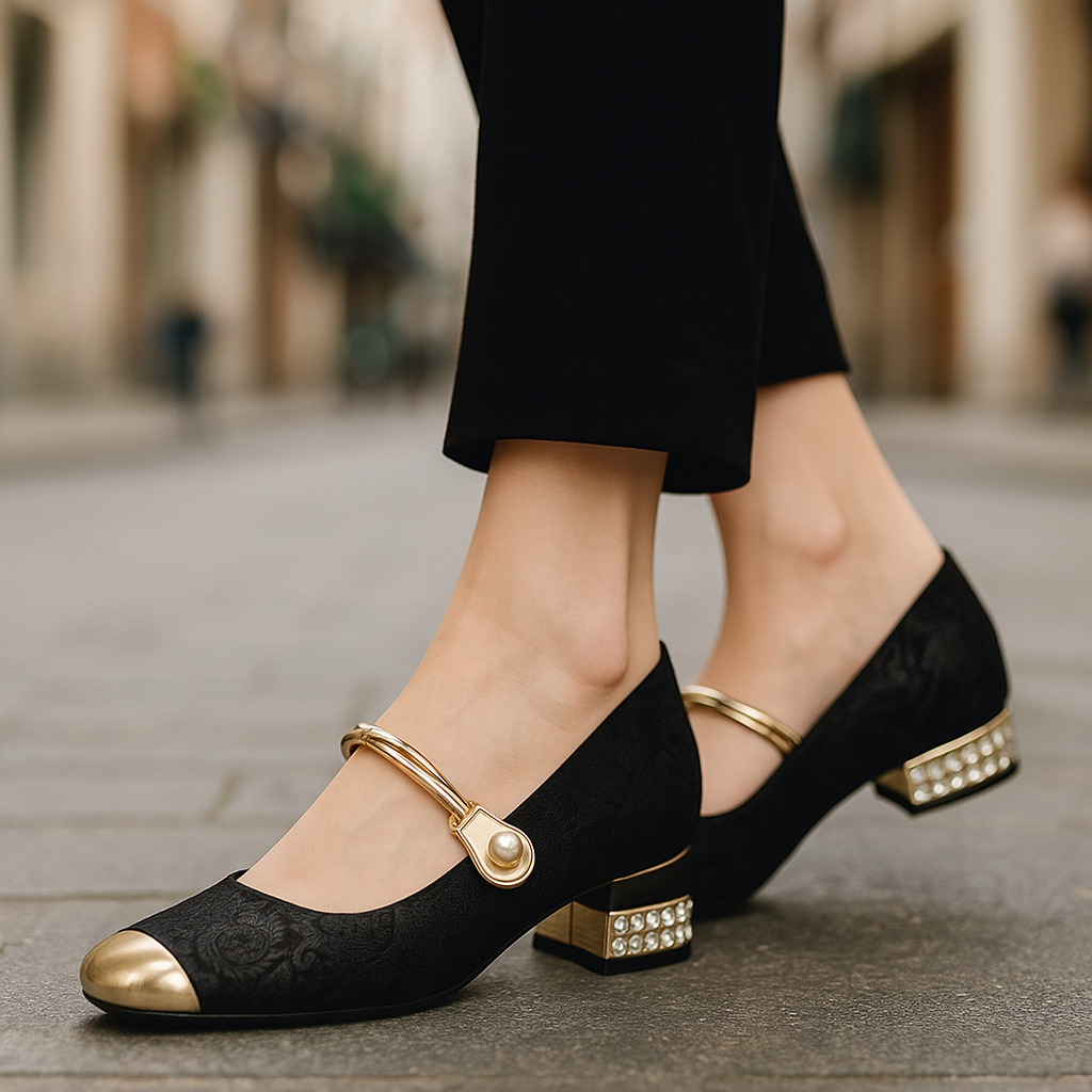 Callina Pearl Ballerina Shoes