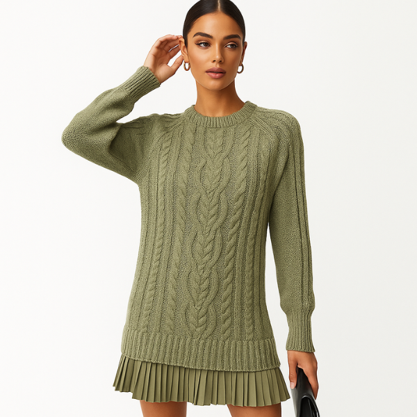 Eira | Classic Sweater Dress 