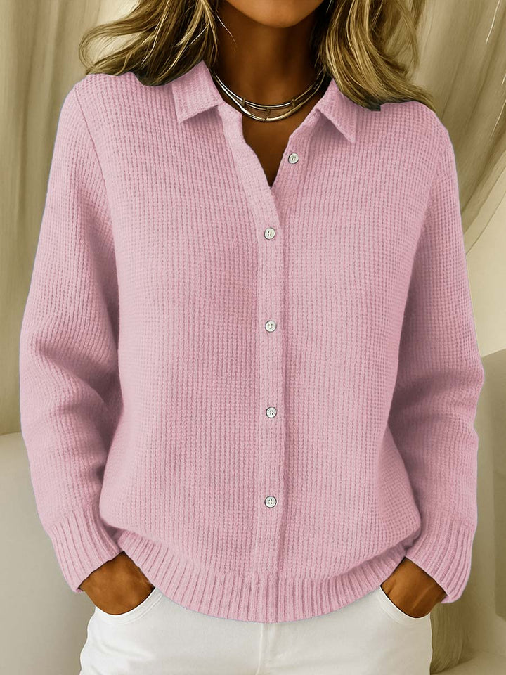 Marisse | Knit Cardigan with Button-Up Design