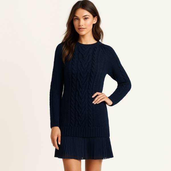 Eira | Classic Sweater Dress 
