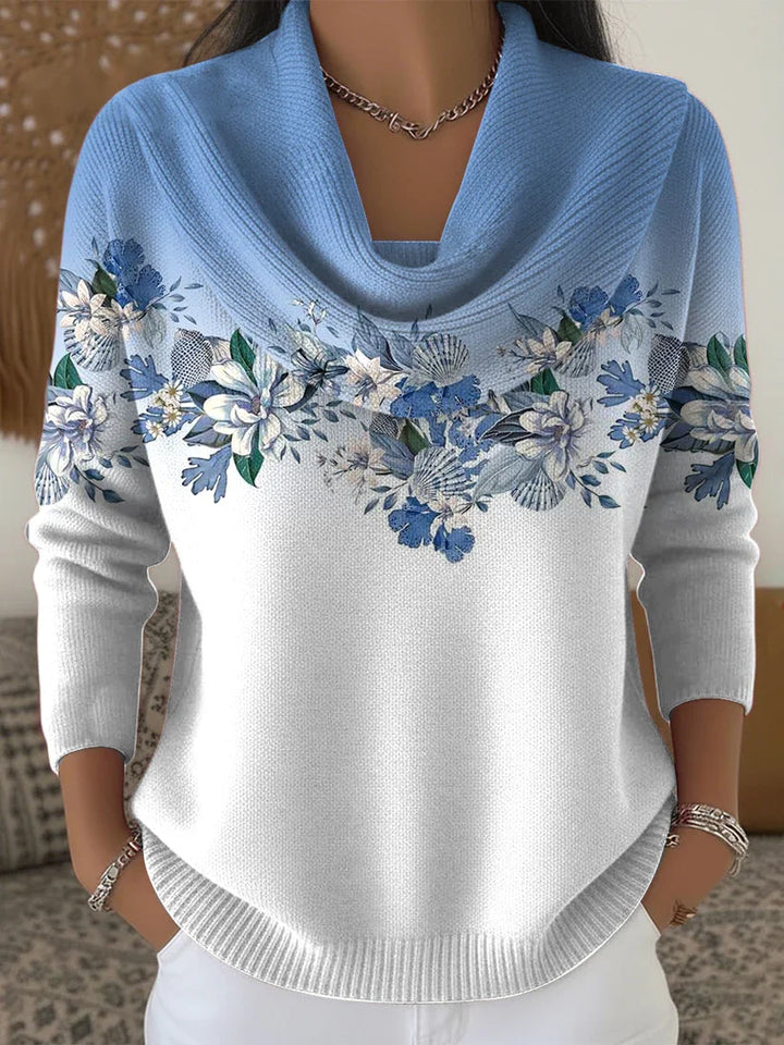 Emily™ | Floral Long-Sleeve Tee