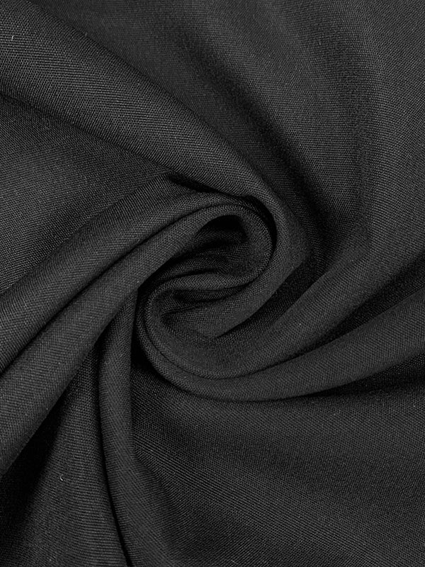 Maxi Shirt Dress with Flared Sleeves, Pleated Design, and Split-Joint Lapel in Solid Color