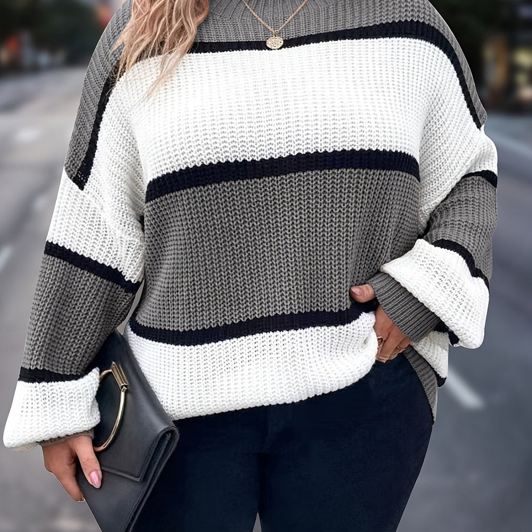 Isadora | Cozy Stripe Sweater