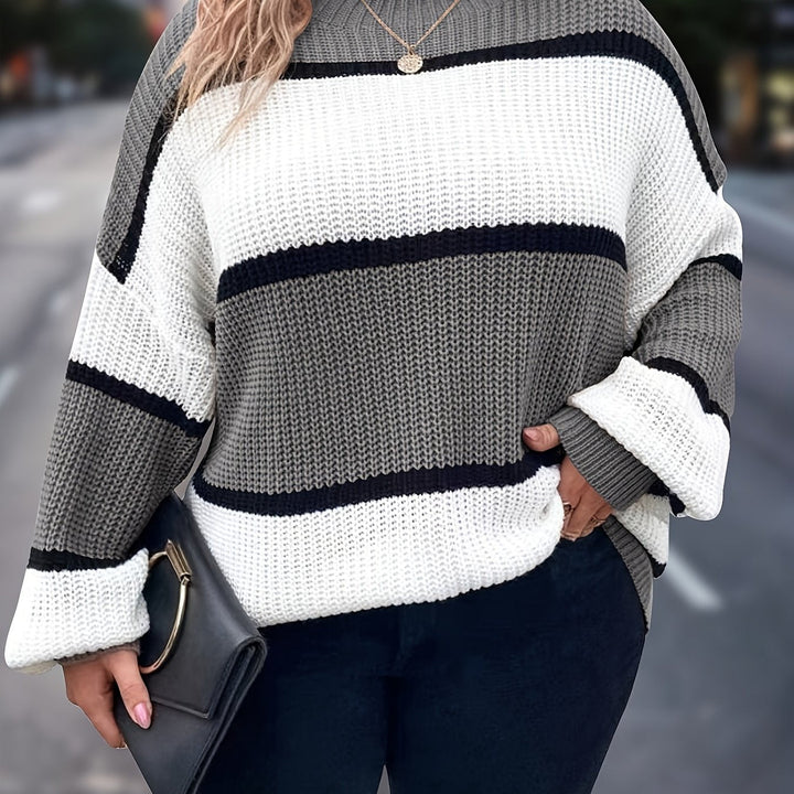 Isadora | Cozy Stripe Sweater