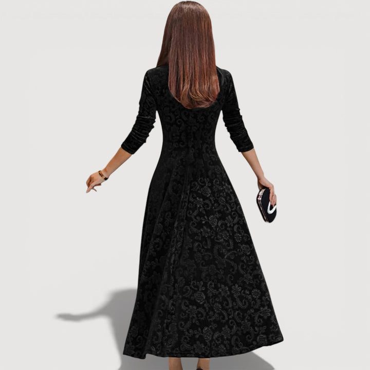 Julia™ | Elegant Velvet Dress