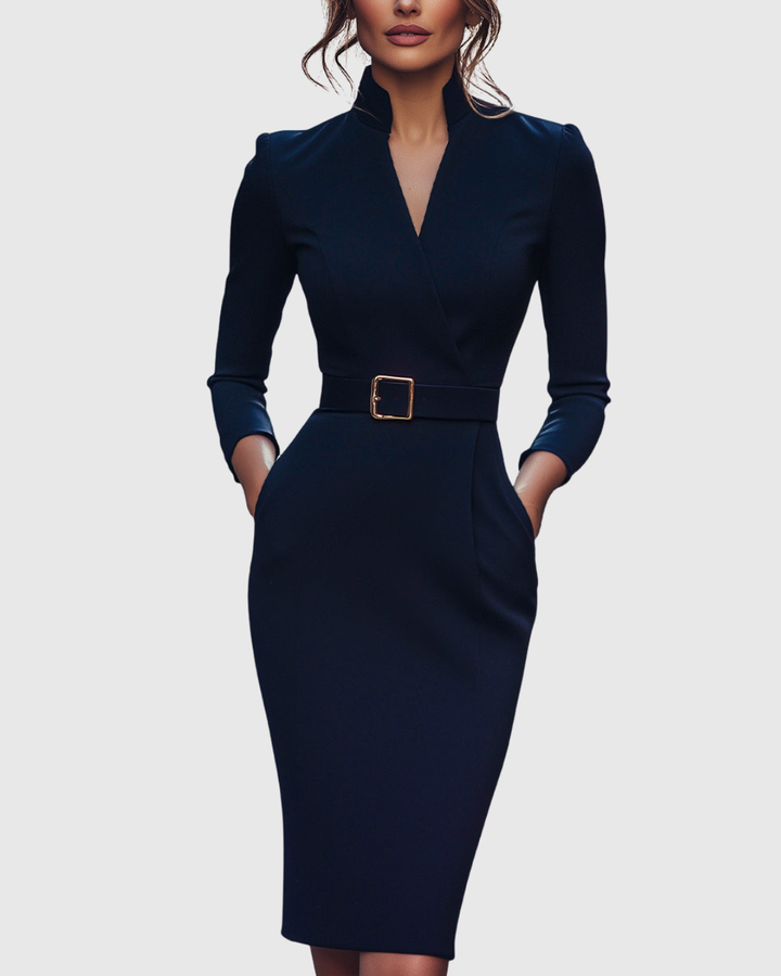 Rosabel™ | REFINED MIDI DRESS