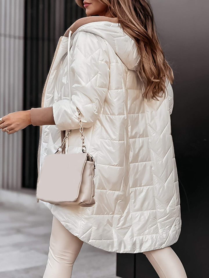 Eleanor | Quilted Hooded Coat