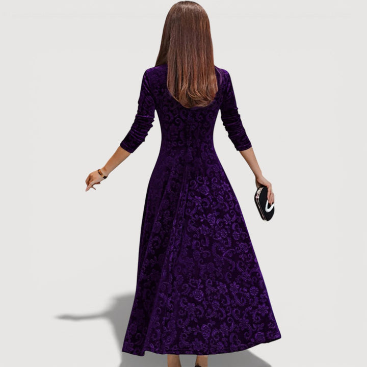 Julia™ | Elegant Velvet Dress