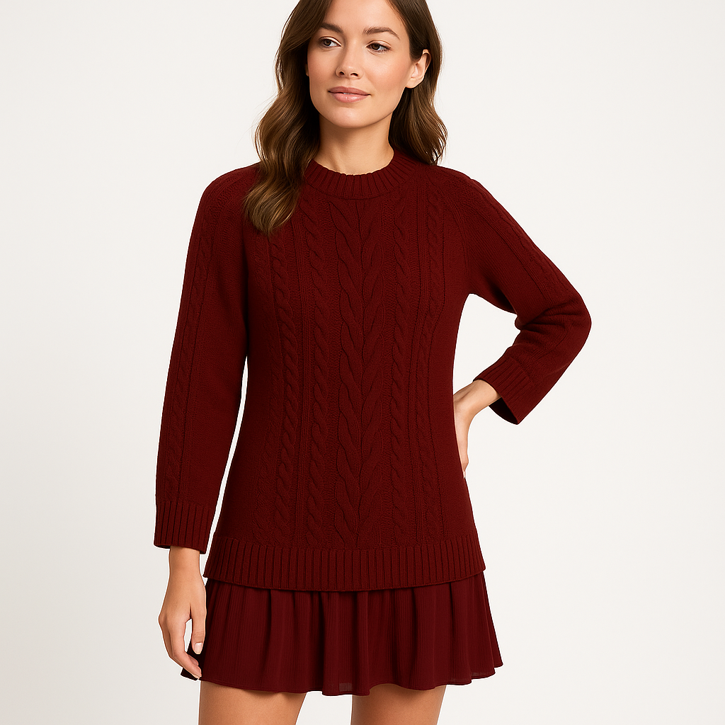 Eira | Classic Sweater Dress 
