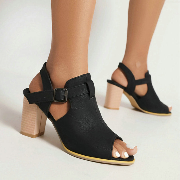 Carenza Chunky Heeled Sandals