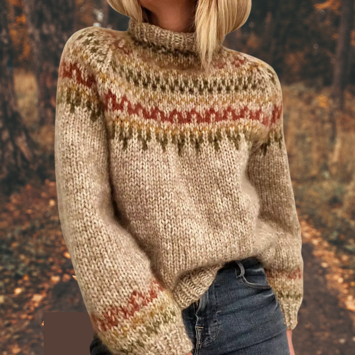 Astrid™ | Women's Nordic-Inspired Knit Sweater