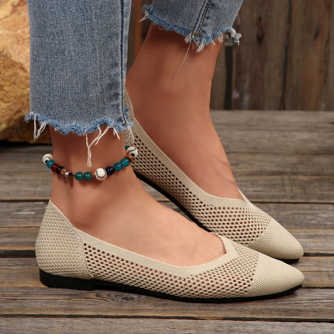 Calora Breathable Mesh Ballerina Flats