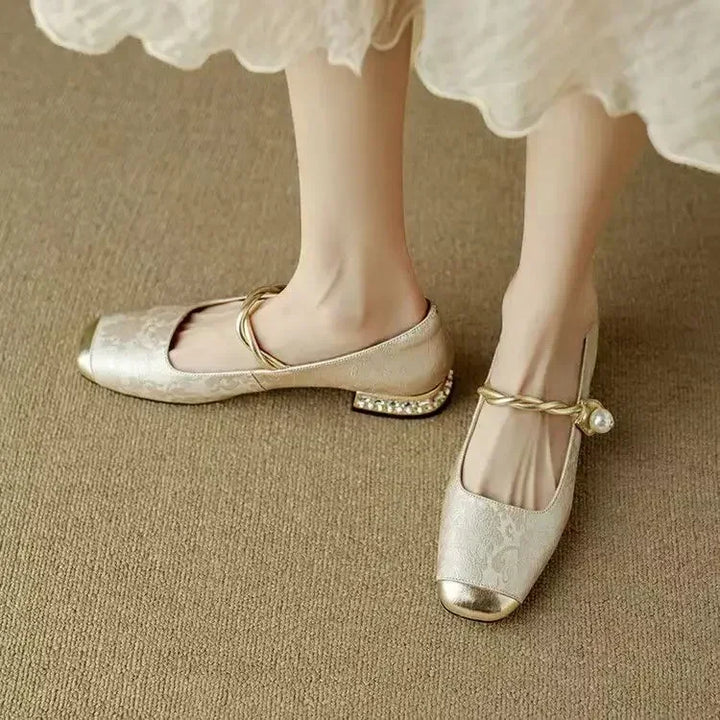 Callina Pearl Ballerina Shoes