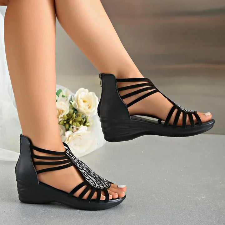 Sandora Stride Wedge Sandals