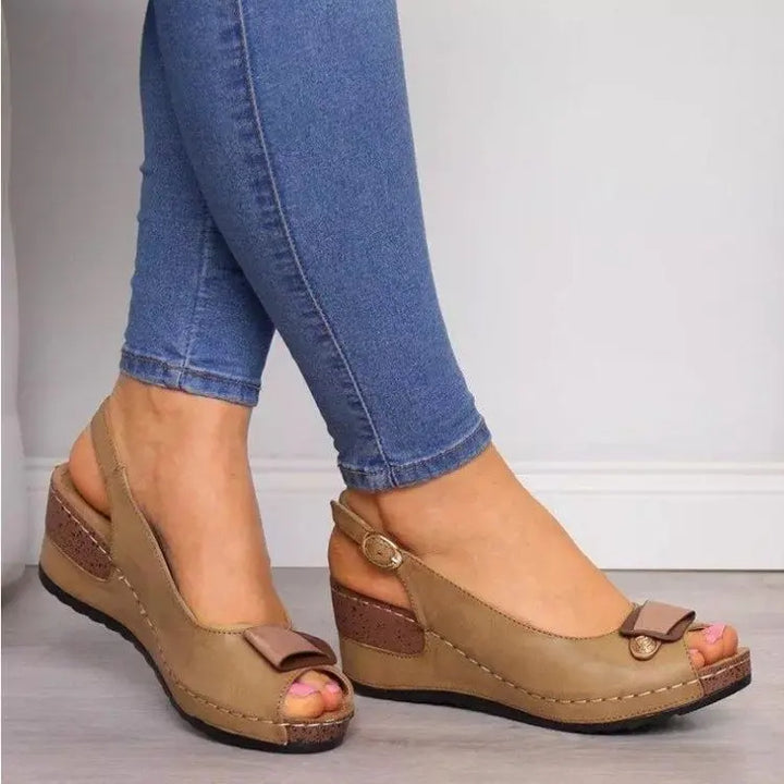 Savina Wedge Slingbacks