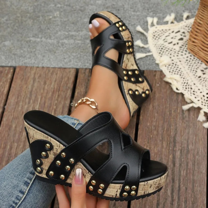 Davina Elevate Wedge Sandals