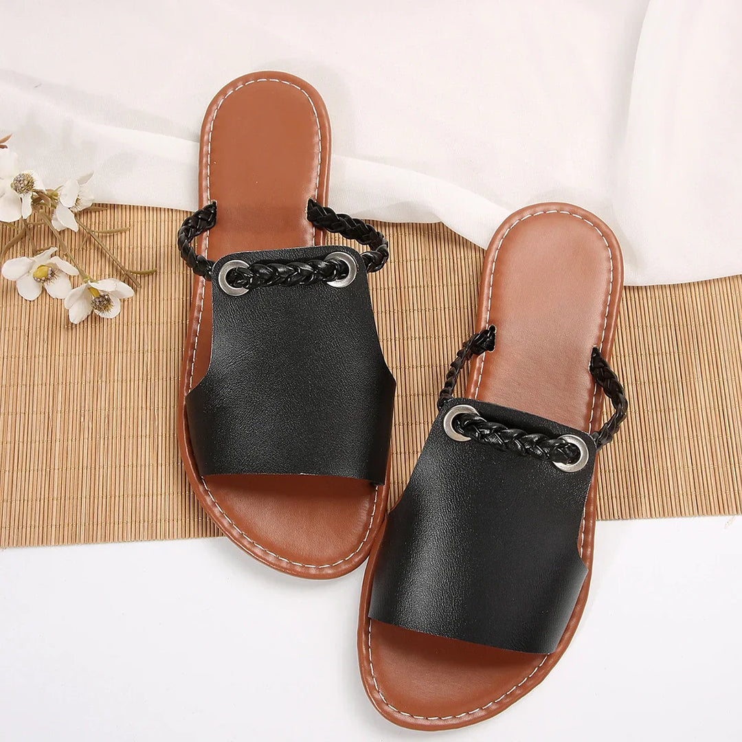 Braided Sorrel Sandals