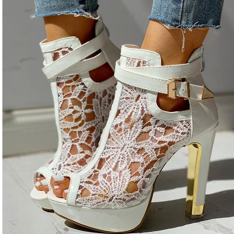 Valencia Elevated Platform Heels