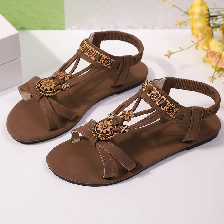 Milora Floral Sandals