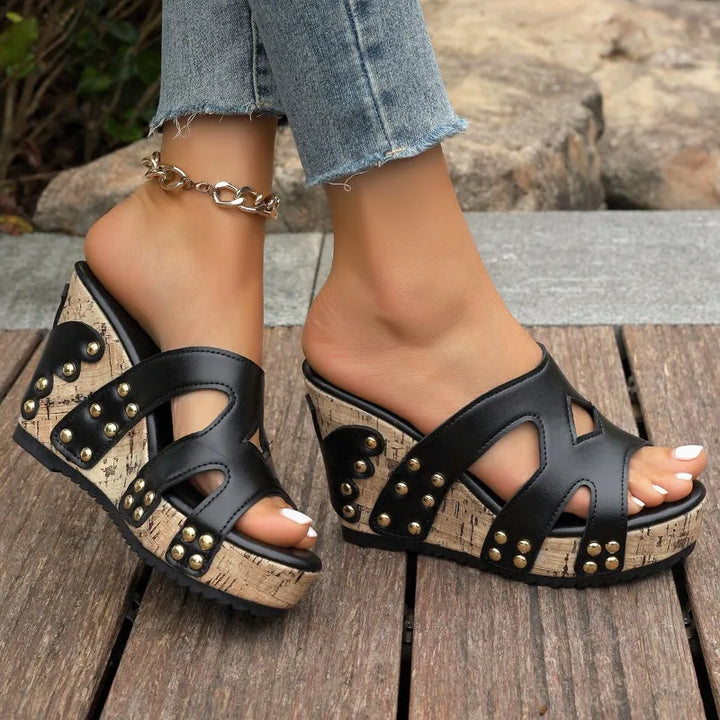 Davina Elevate Wedge Sandals