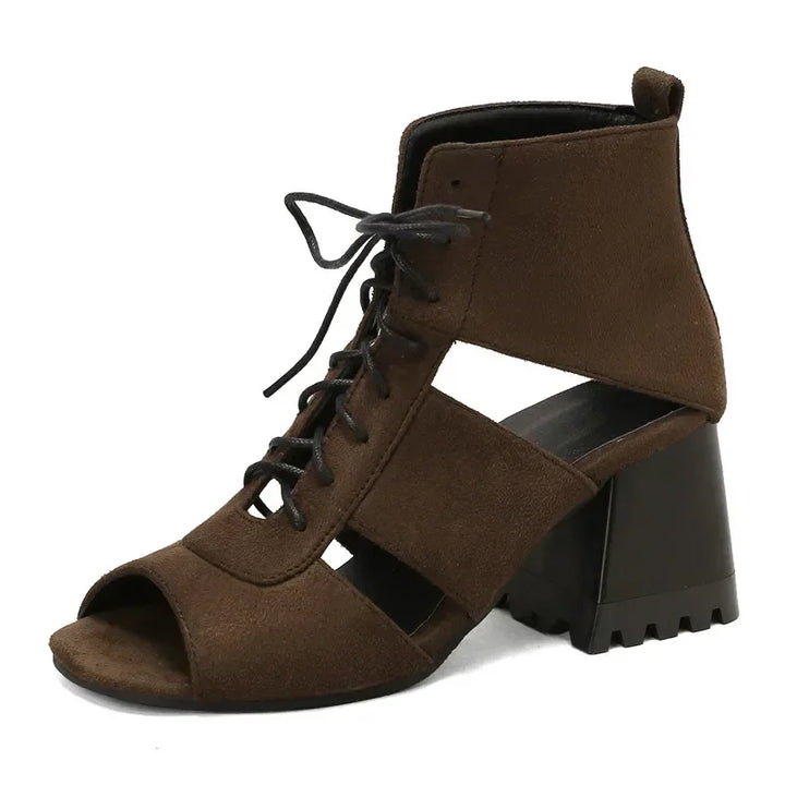 Lirienne Lace-Up High Heels