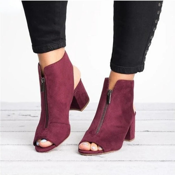 Marcelline Zippered Heels