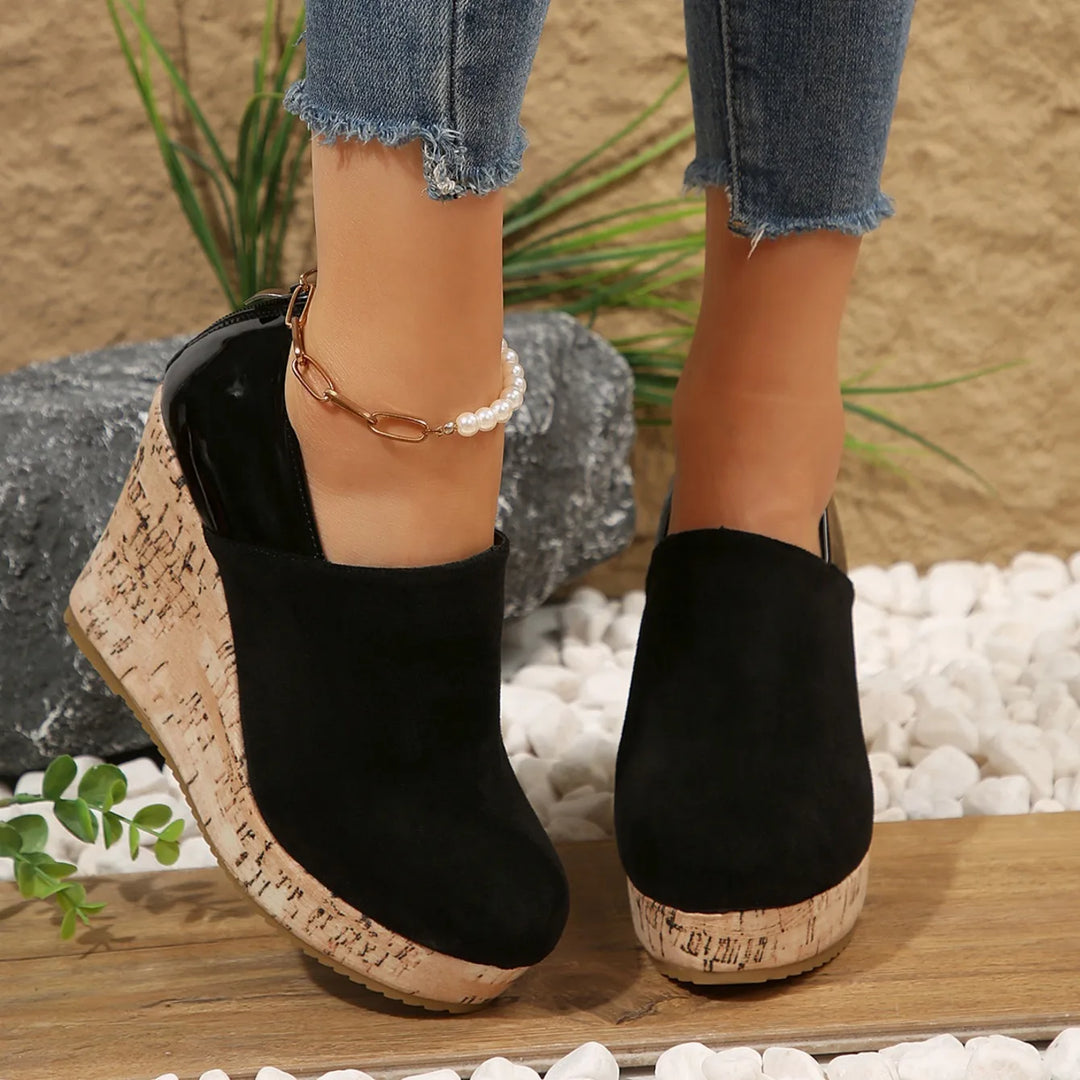 Valenza Wedge Slip-On Loafers