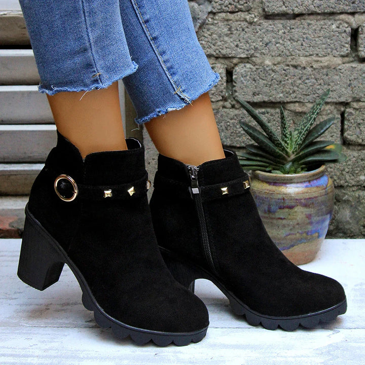 Valera Studded Chunky Boots