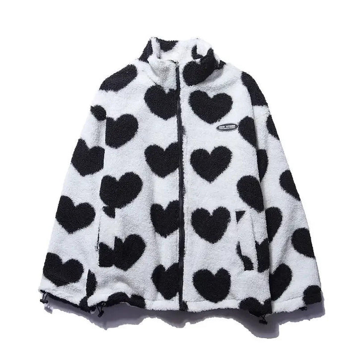 Elspeth | Reversible Heart Jacket