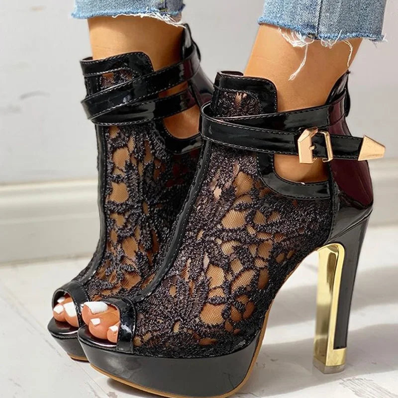 Valencia Elevated Platform Heels